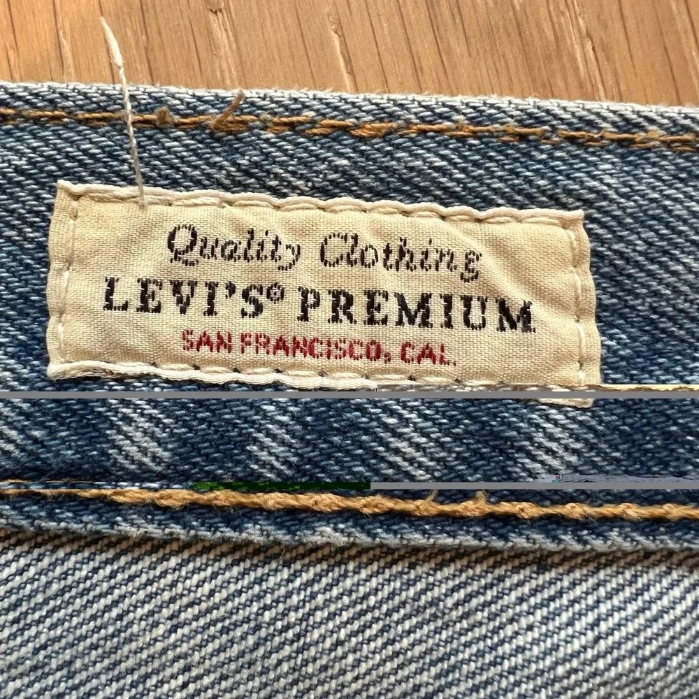 Levi's Premium 501 '93 Jeans Mens 36x30 Blue Straight Leg Button Fly 90s Fit